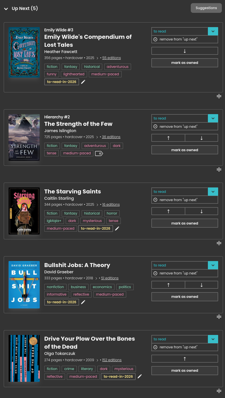 the books i plan to read this year