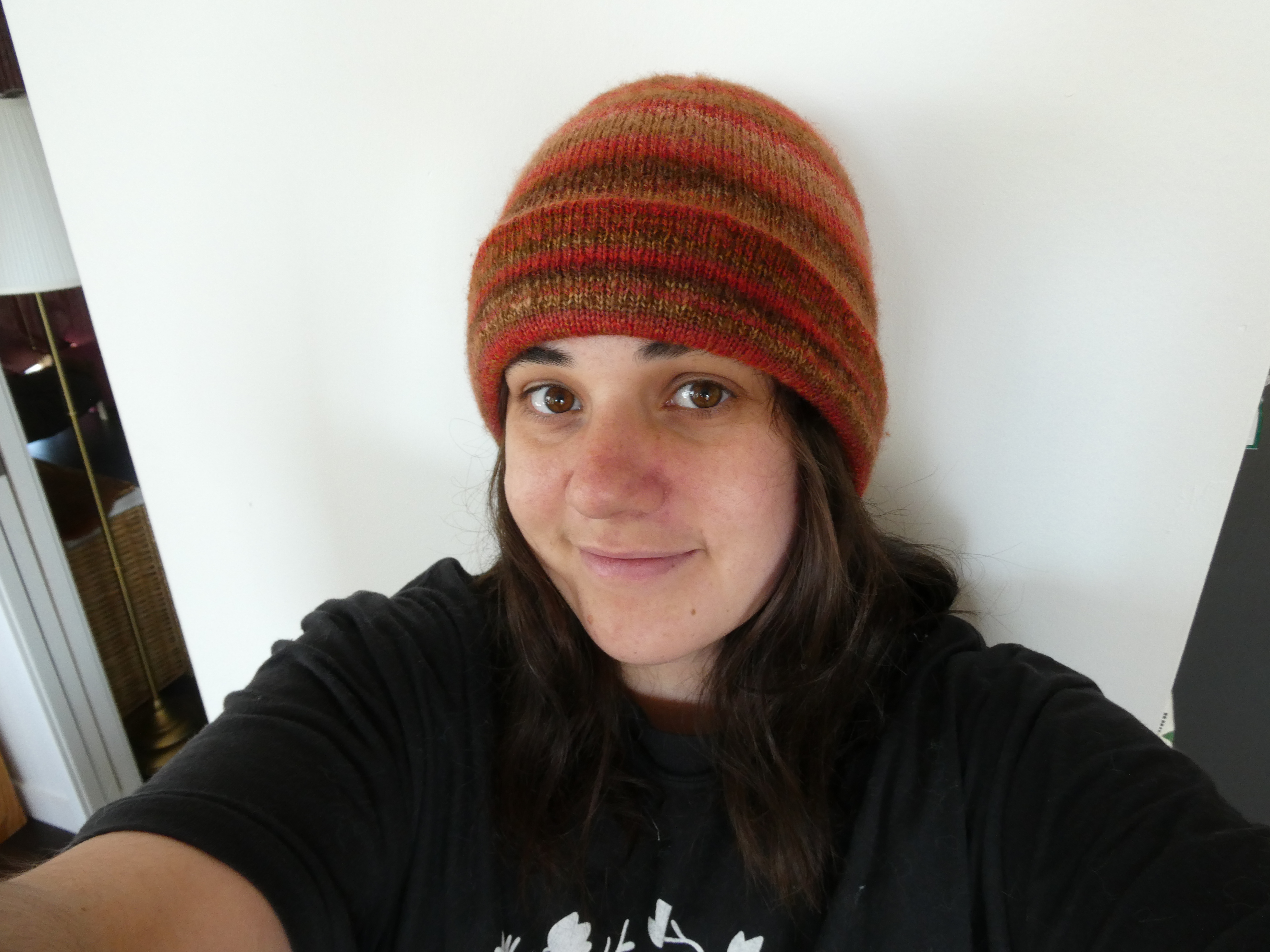 me in my new hat!